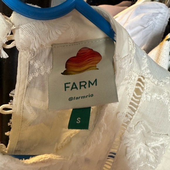 NWOT FARM Rio 3D Star Embroidered Blouse - Picture 4 of 6